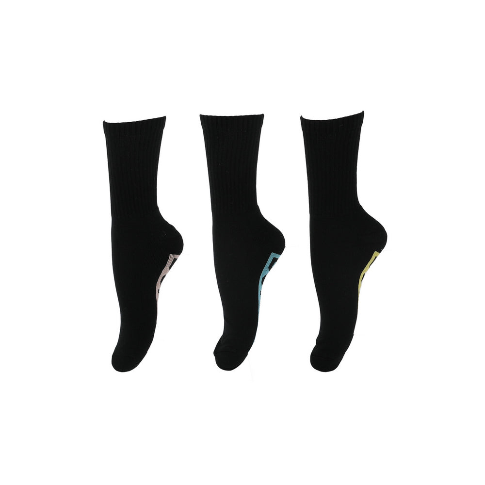 BONDS Men's Logo Cushion Crew Sport Socks 3-Pack