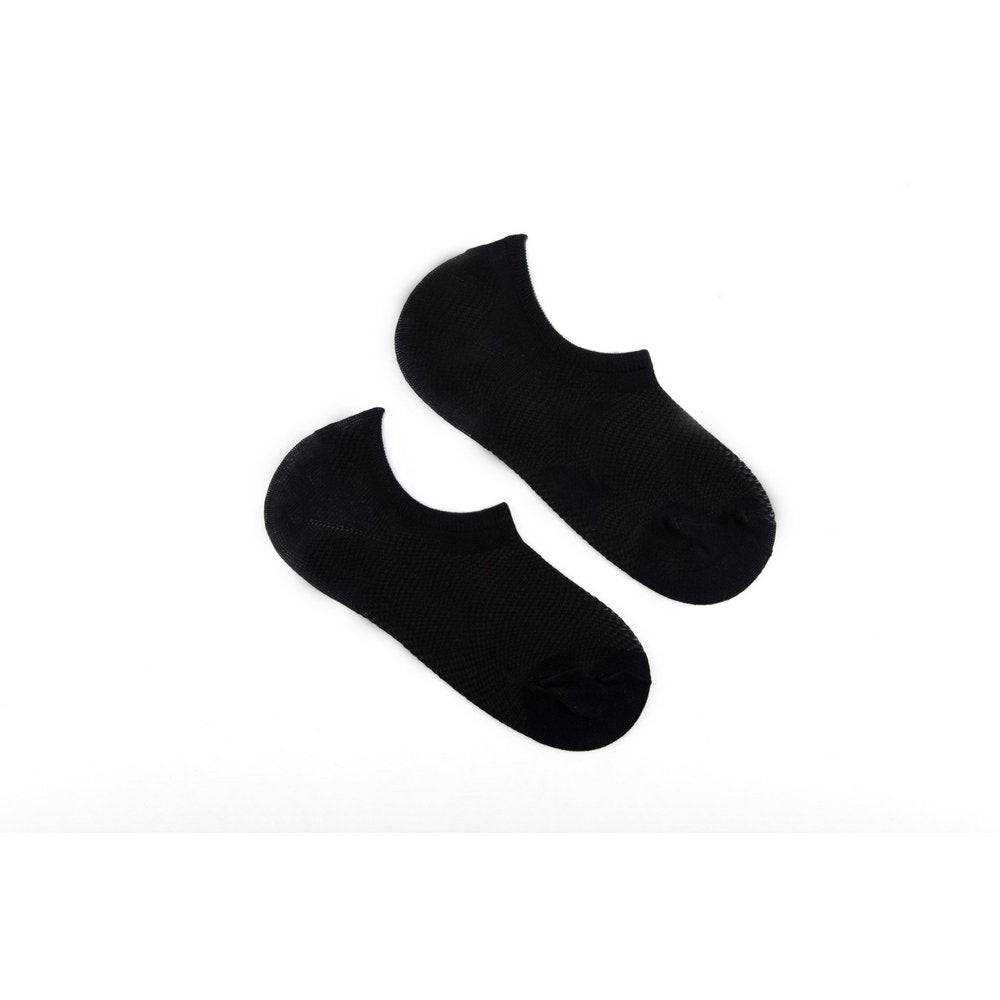 low cut bamboo ankle socks for men and women in black