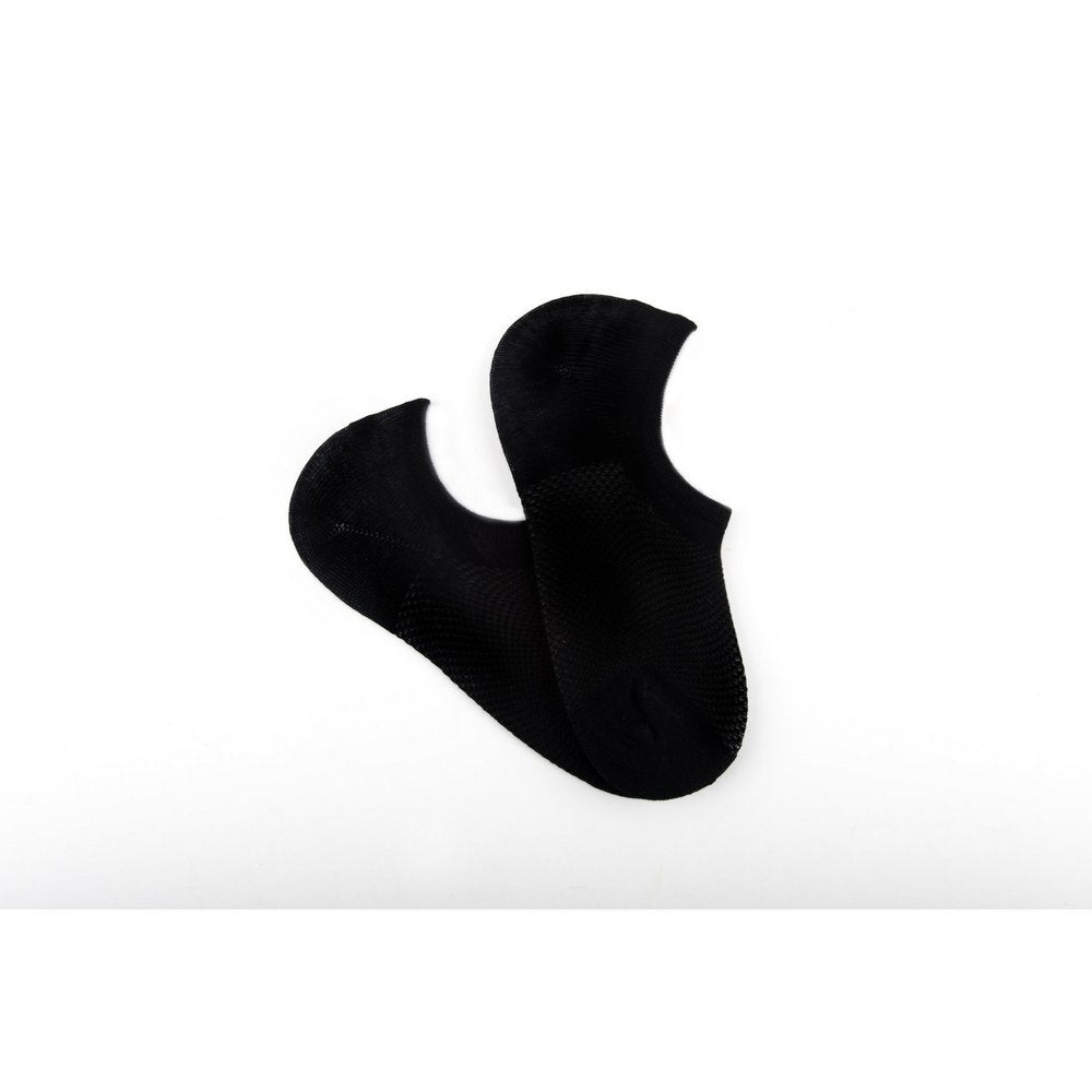 bamboo invisible socks for men and women in black