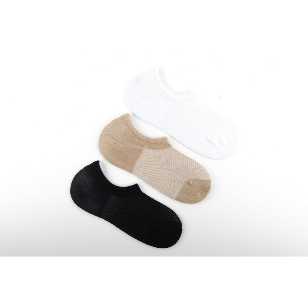 bamboo invisible socks in three colours