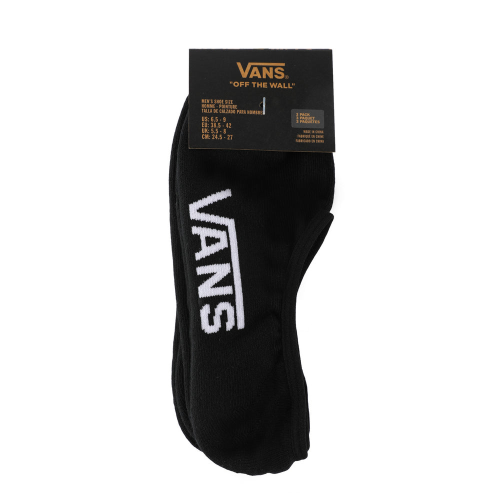 VANS Classic Super No Show Invisible Socks 3-Pack